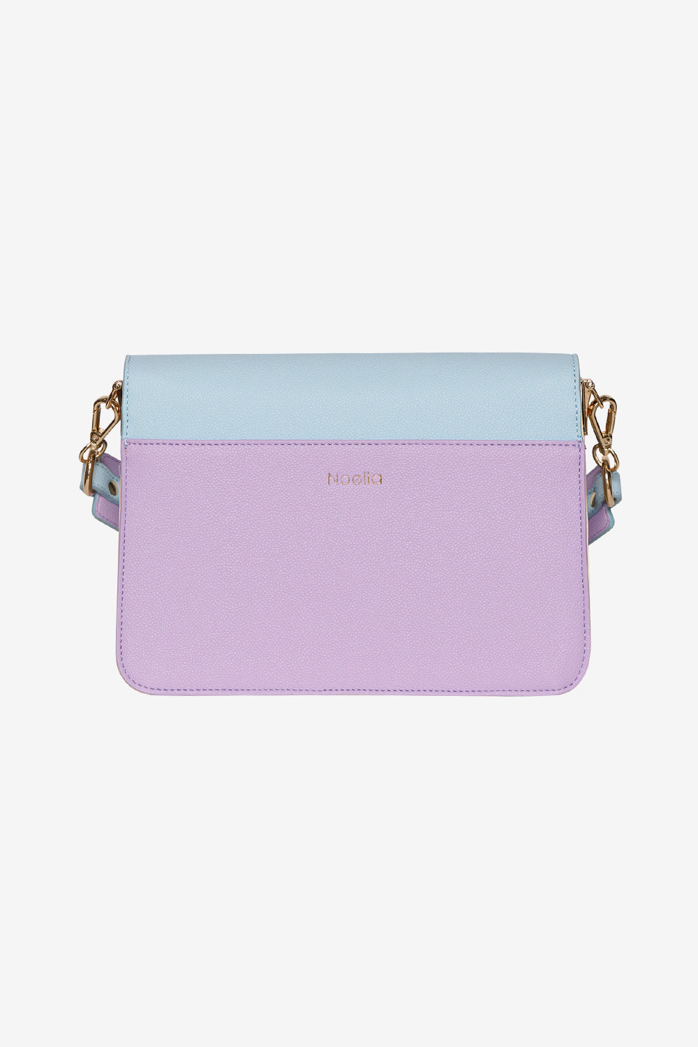 Blanca Multi Compartment Bag Lightblue/Lavender/Offwhite