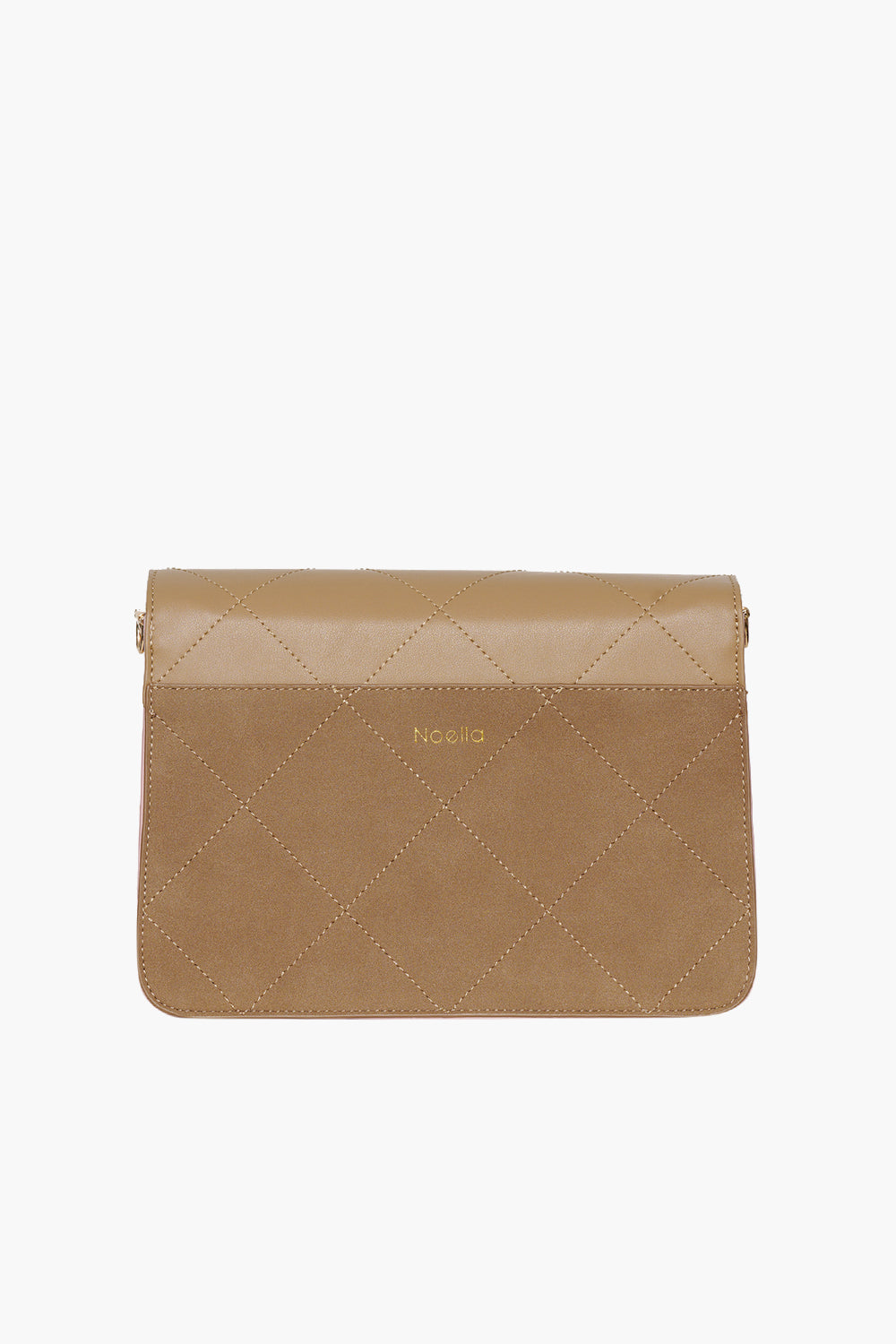 Blanca Multi Compartment Bag Taupe/Offwhite/Rose Mix