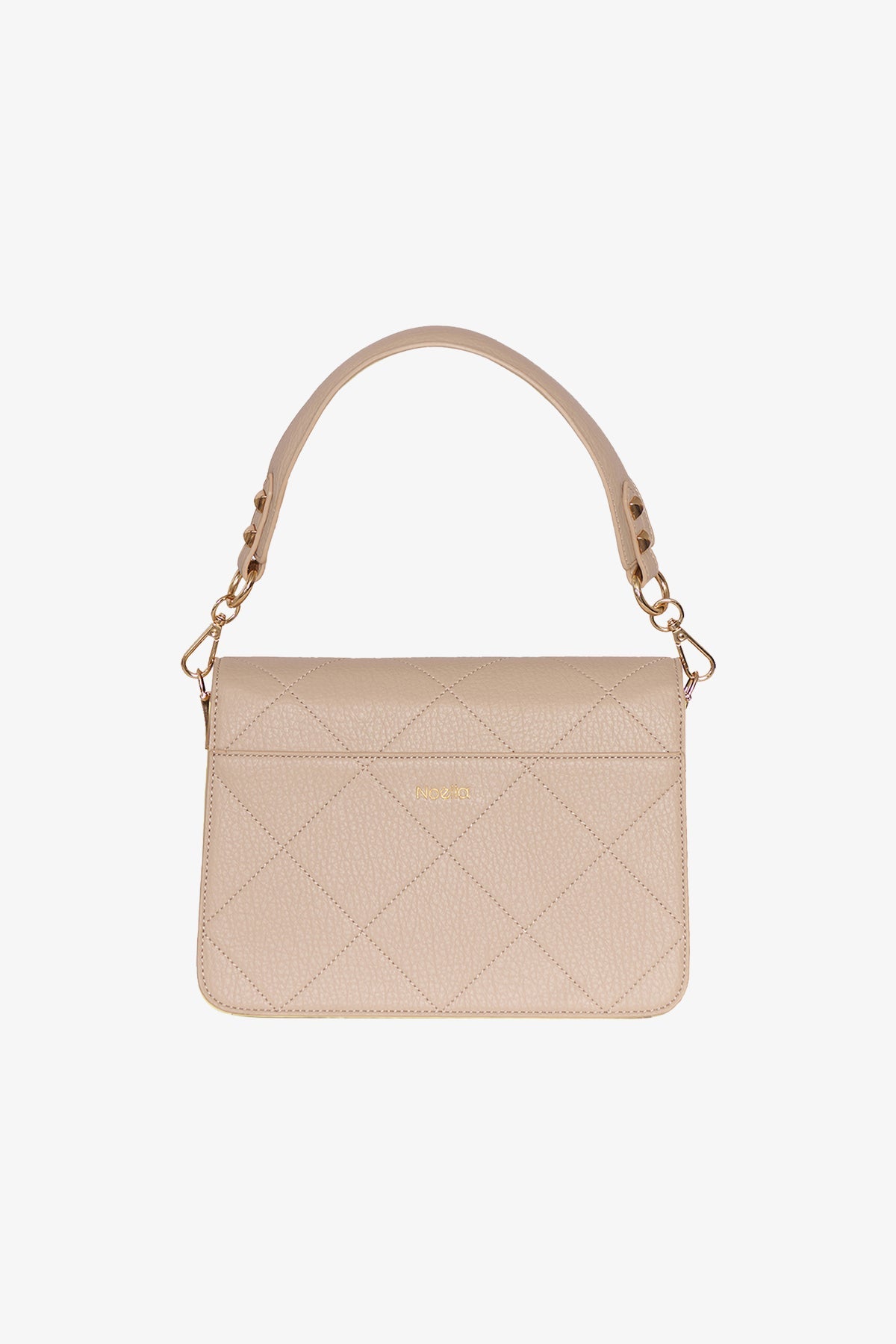 Blanca Multi Compartment Bag Pastel Yellow/Taupe