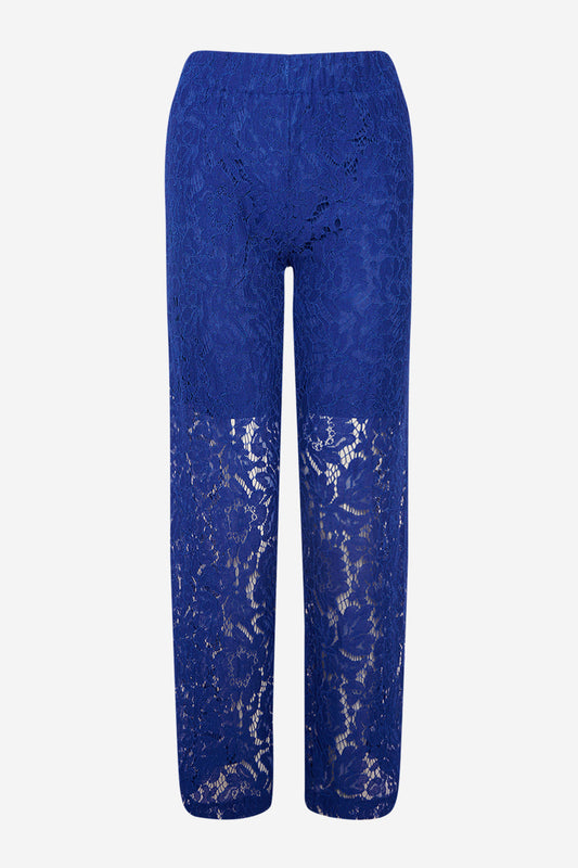 Noellas Briston Pants AW Royal Blue. Køb Bukser hos www.noellafashion.dk