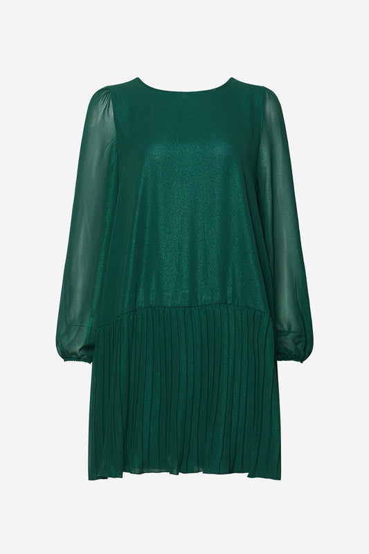 Dagmar Lurex Dress Green