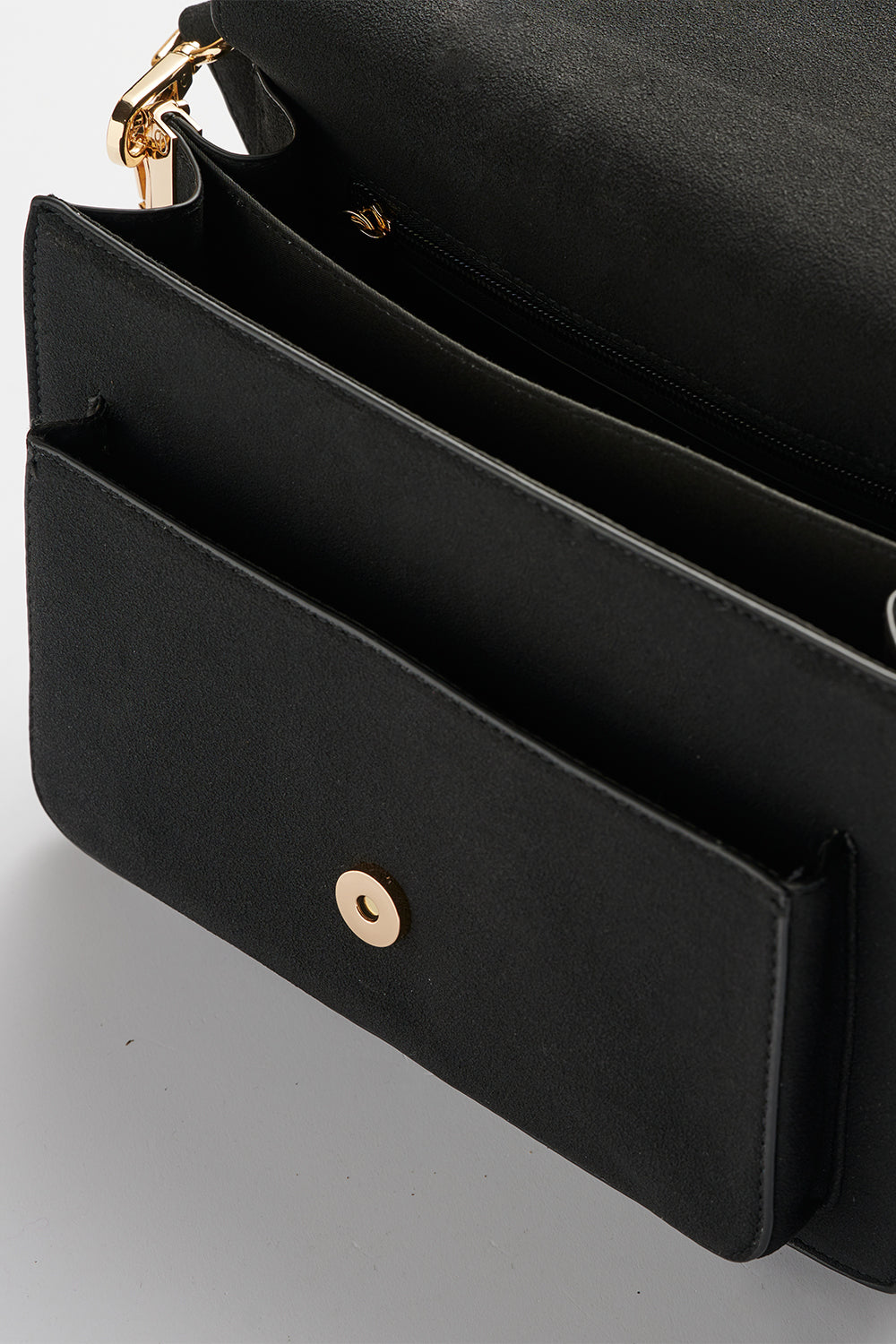 Blanca Multi Compartment Bag Dark Grey/Black