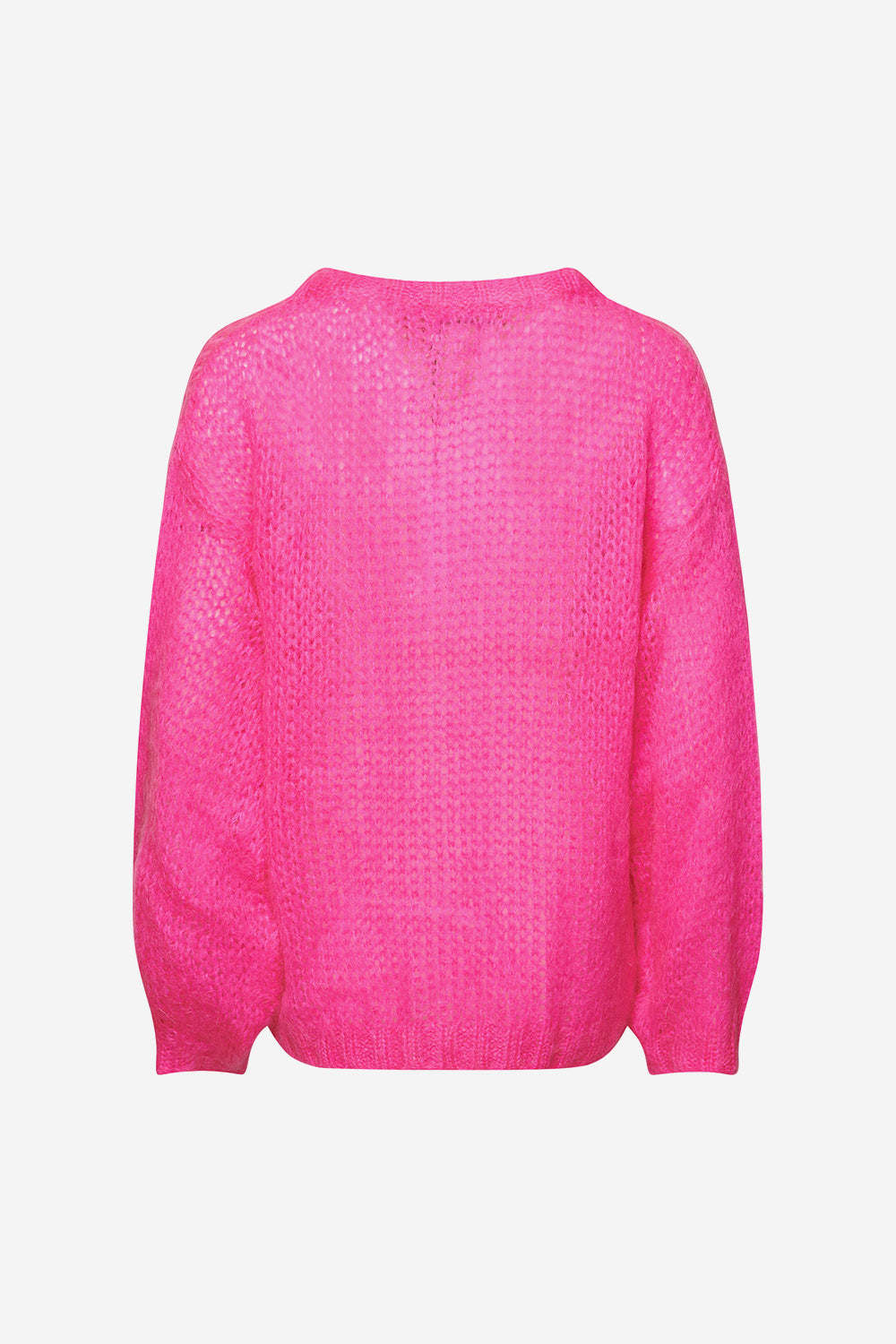 Delta Knit Sweater Bright Pink