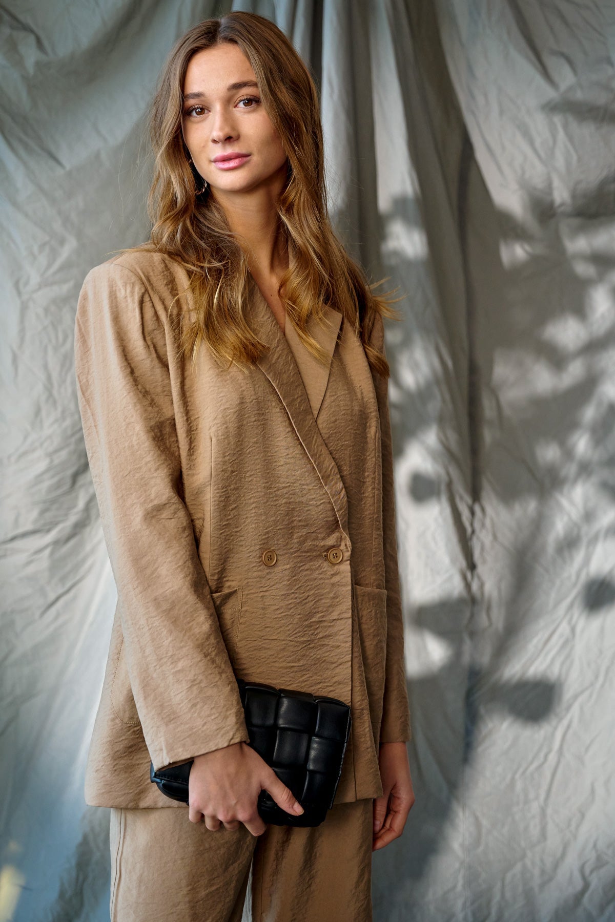 Paola Oversize Blazer Camel