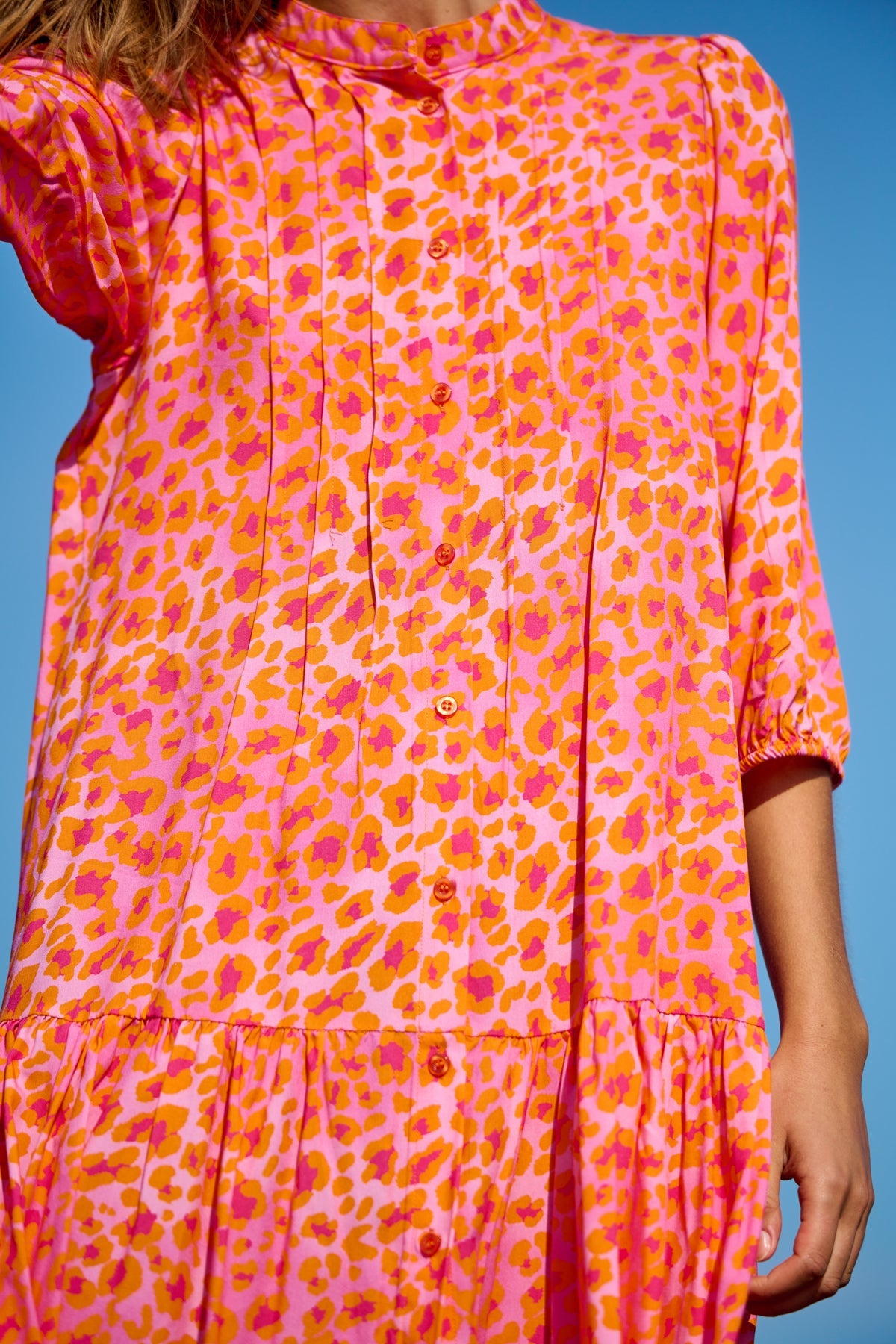 Imogene sh. Dress Orange Mix