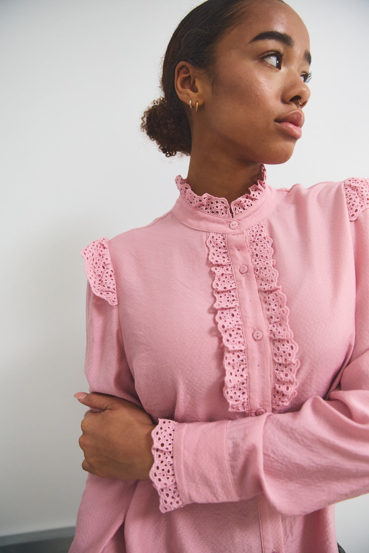 Noellas Jubilee Shirt Vintage Rose. Køb Bluser hos www.noellafashion.dk