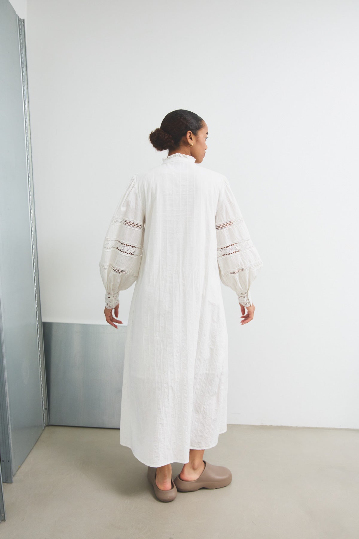 Janet Dress Offwhite