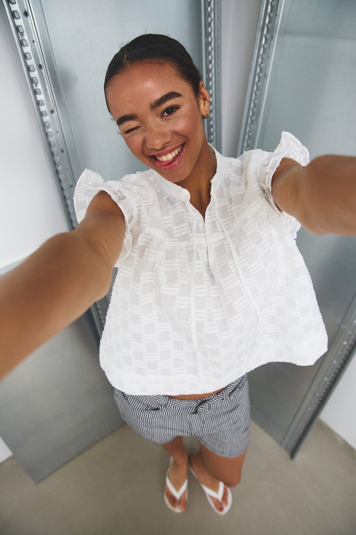 Seven Blouse White