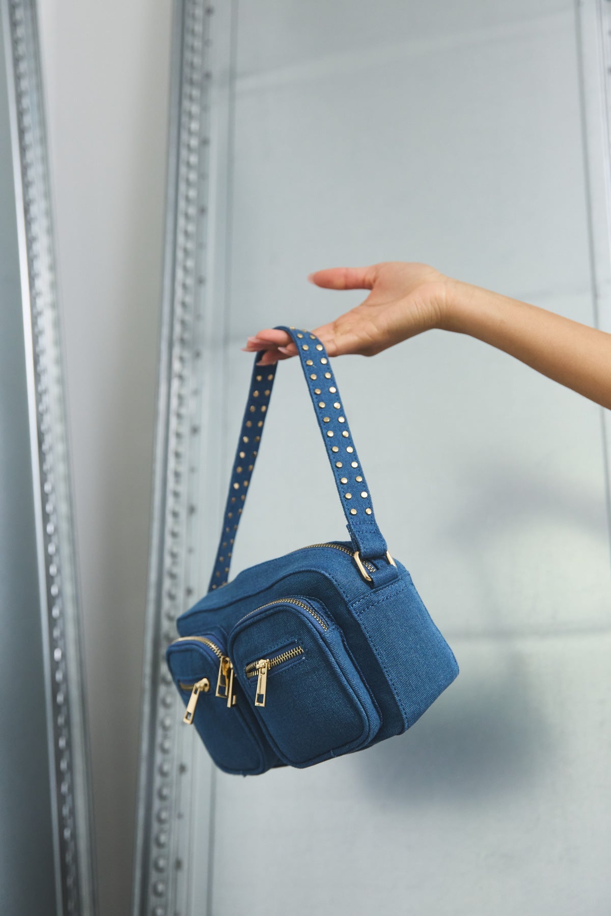 Noellas Celina Denim Bag Denim. Køb Tasker hos www.noellafashion.dk