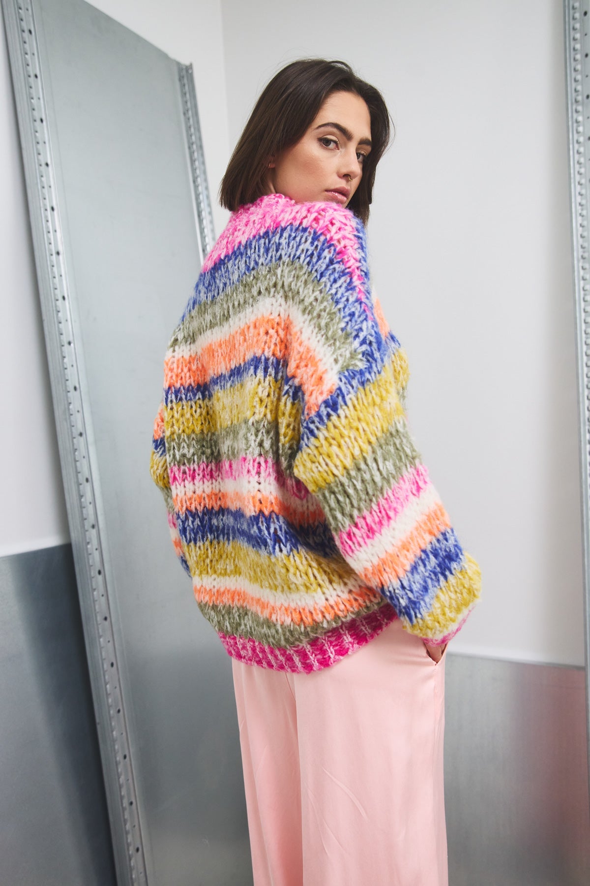 Keiko Knit Tundra Stripe