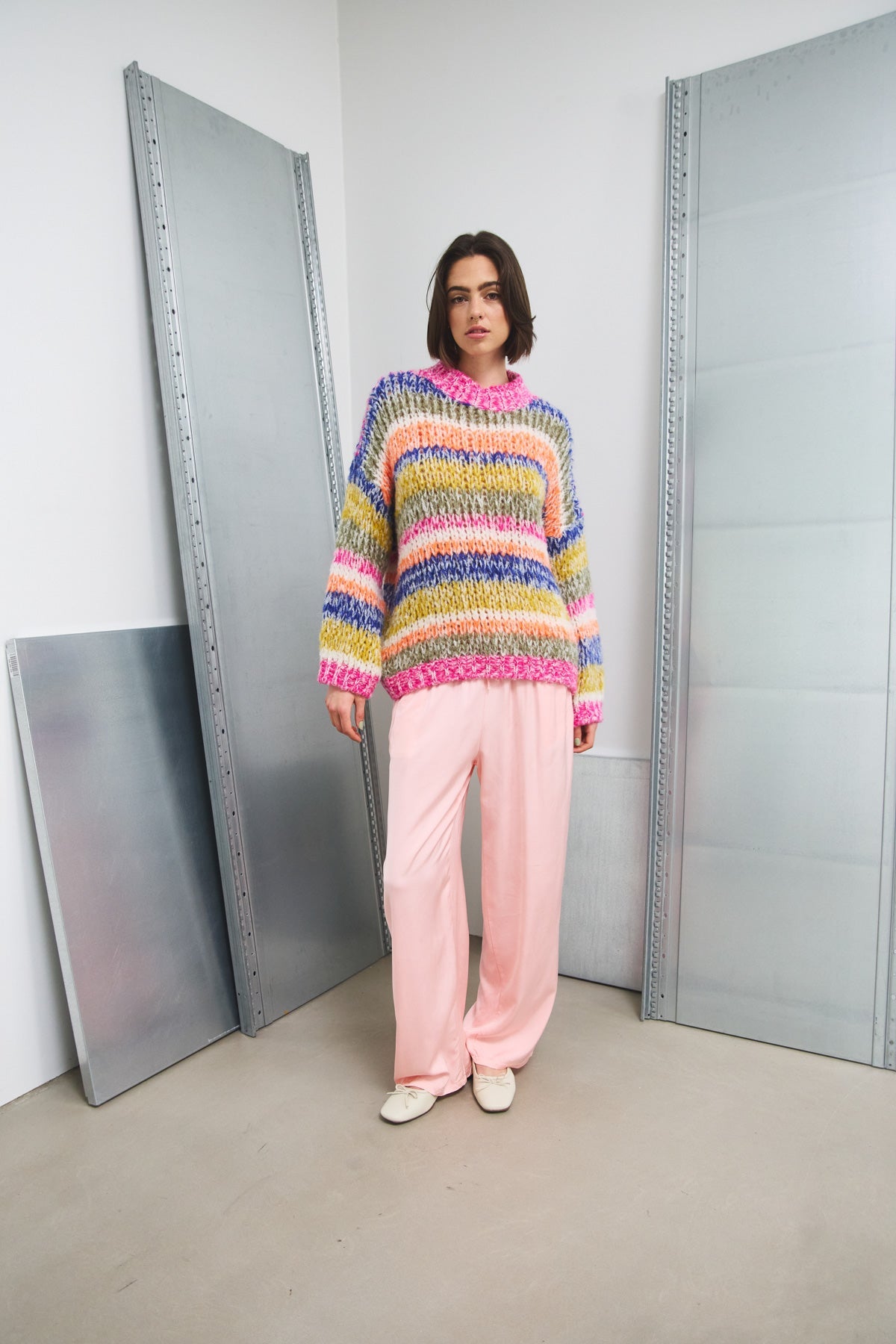 Keiko Knit Tundra Stripe