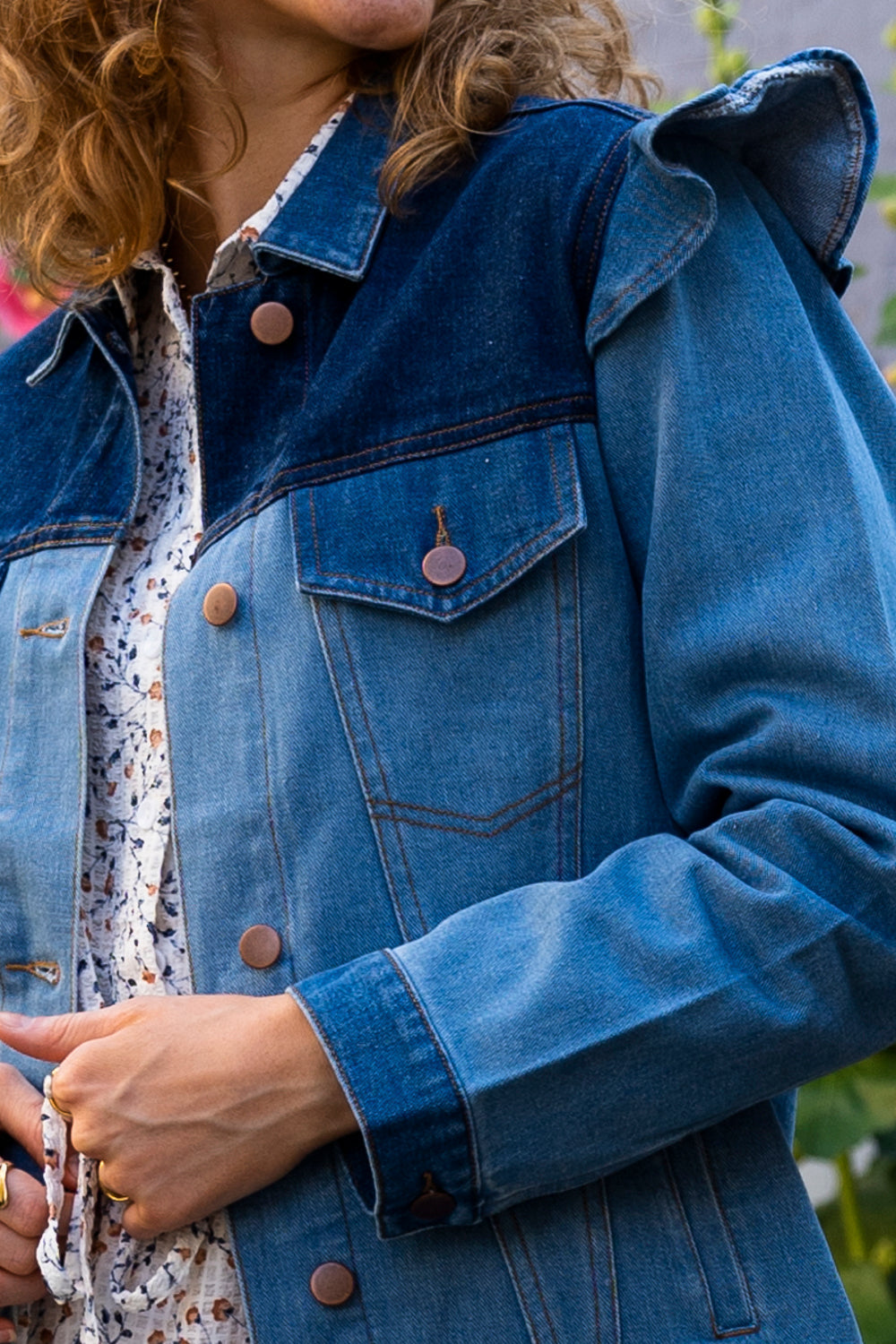 Jazz Denim Jacket Blue Denim