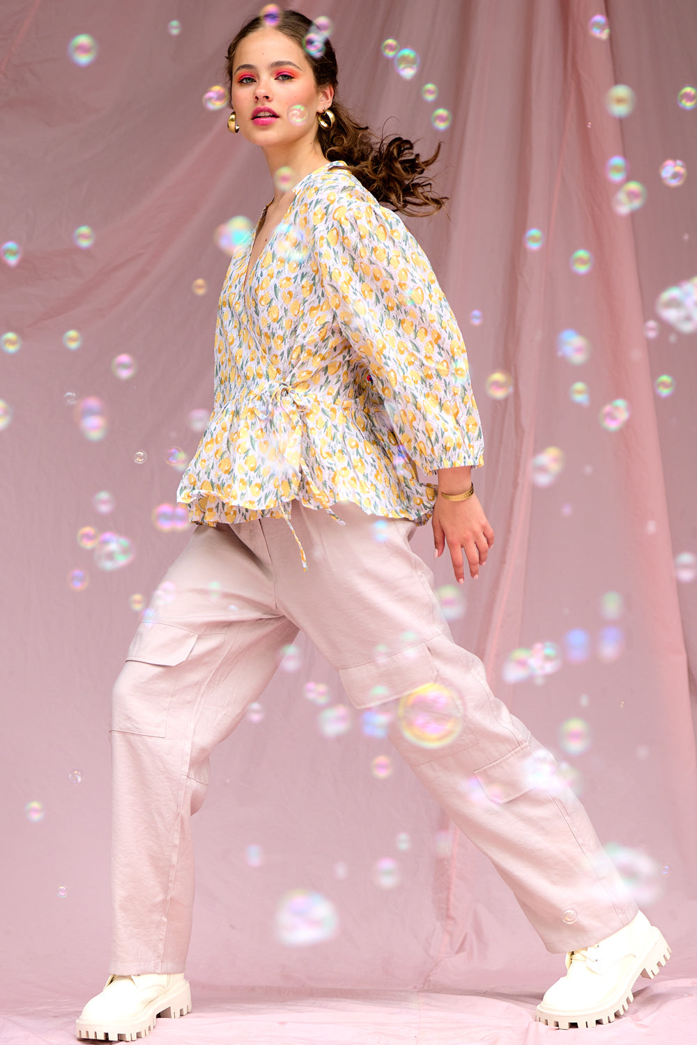 Noellas Mika Cargo Pants Sand.