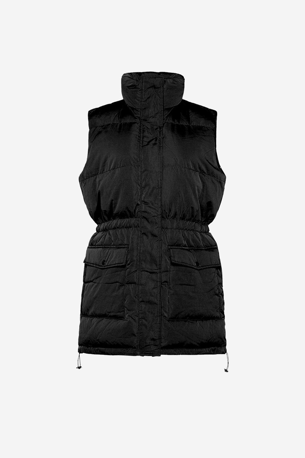 Noellas Eden Puffer Waistcoat Soft Black. Køb Jakker hos www.noellafashion.dk