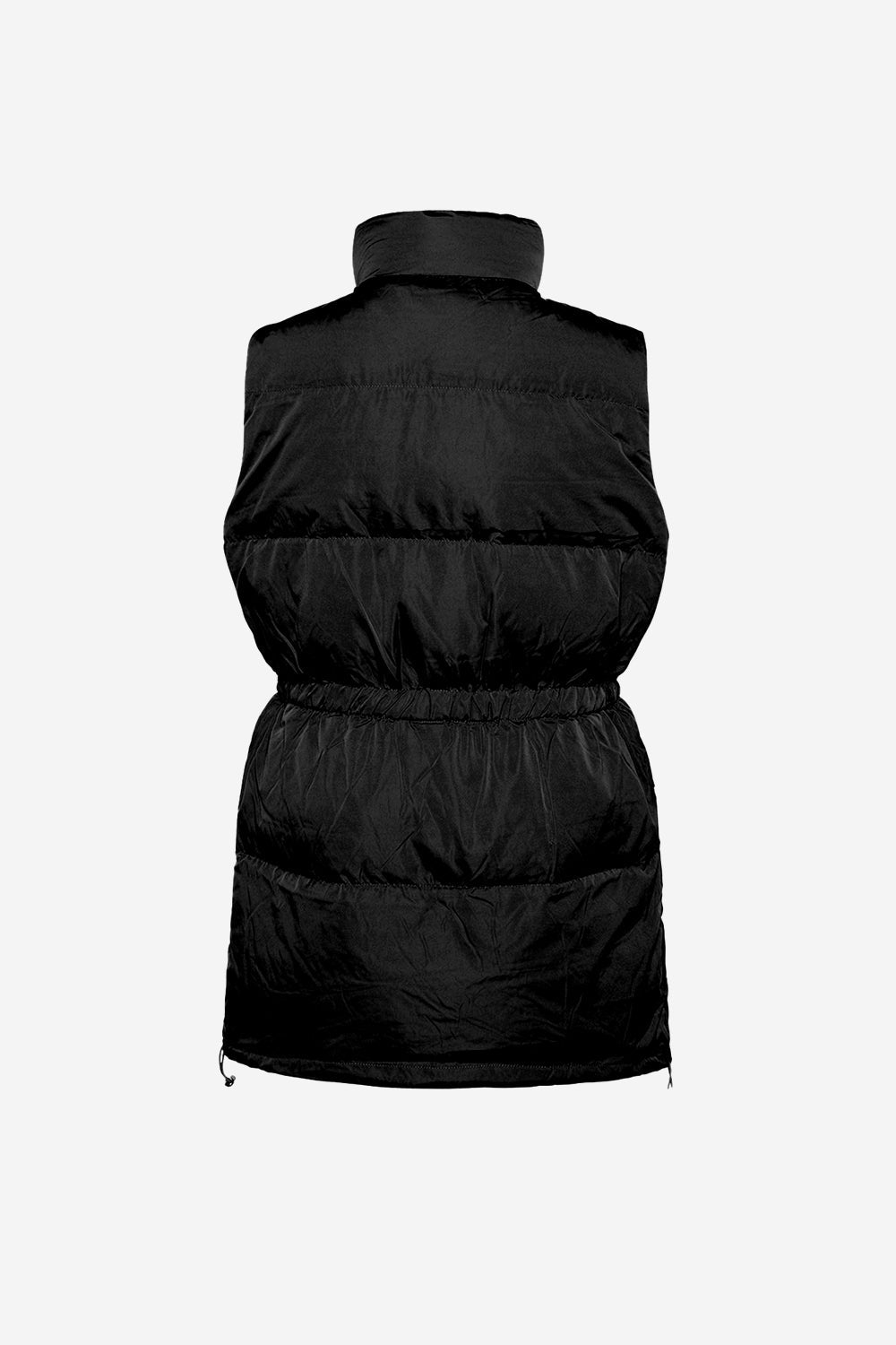 Eden Puffer Waistcoat Soft Black