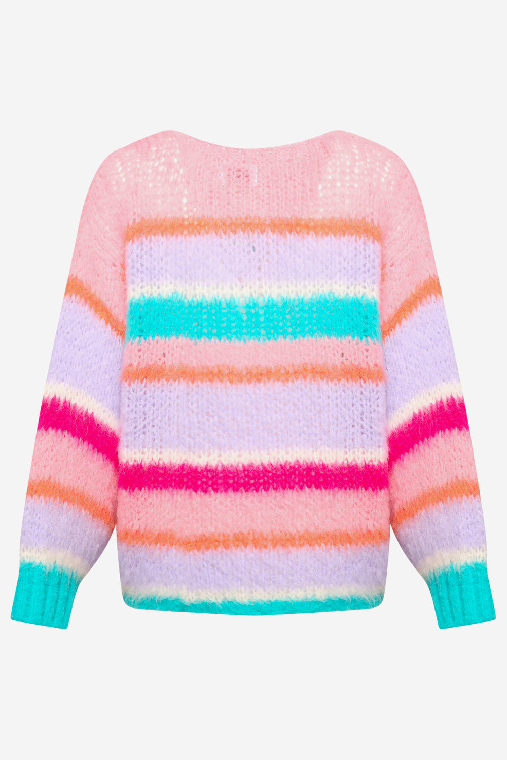 Ella Knit Sweater Rose/Blue/Lilac Mix