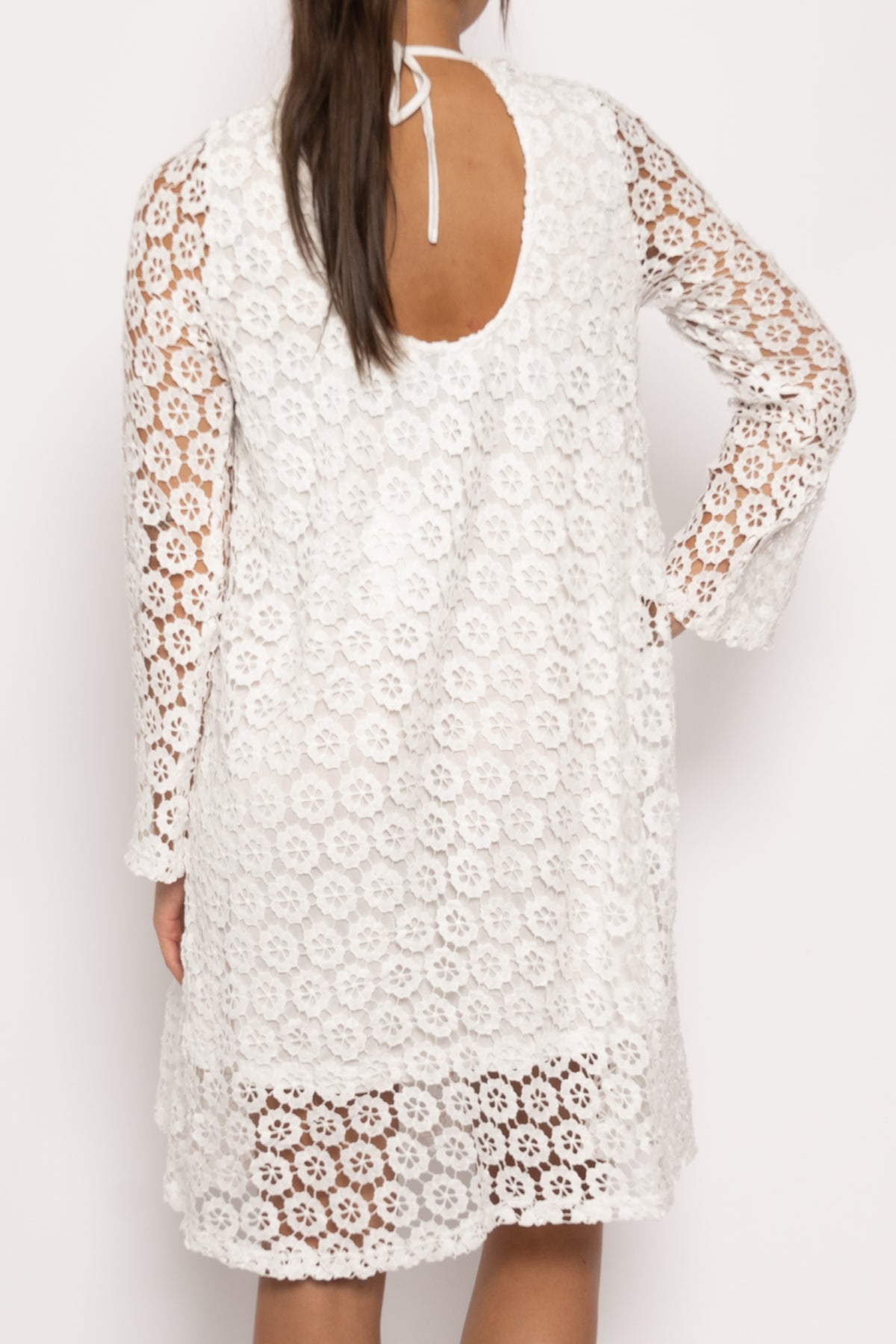 Asmara Short Dress White