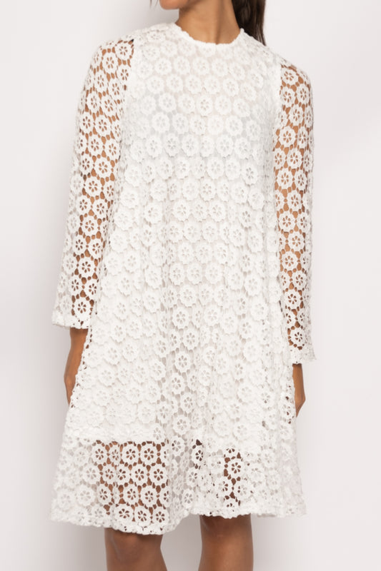 Asmara Short Dress White