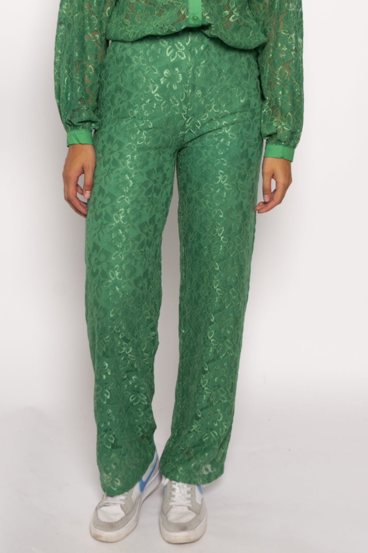 Bristol Lace Pants Green