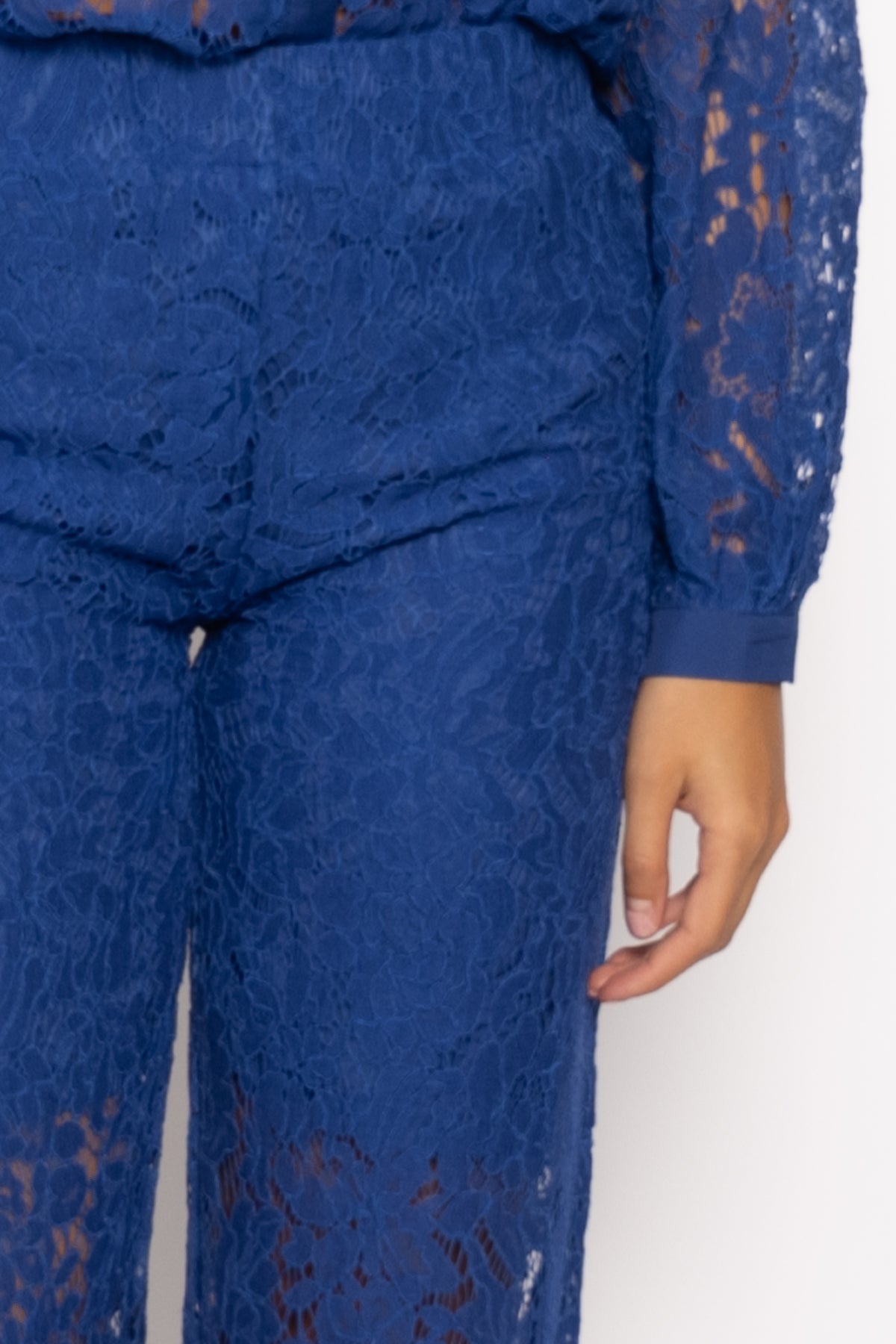 Bristol Lace Pants Royal Blue