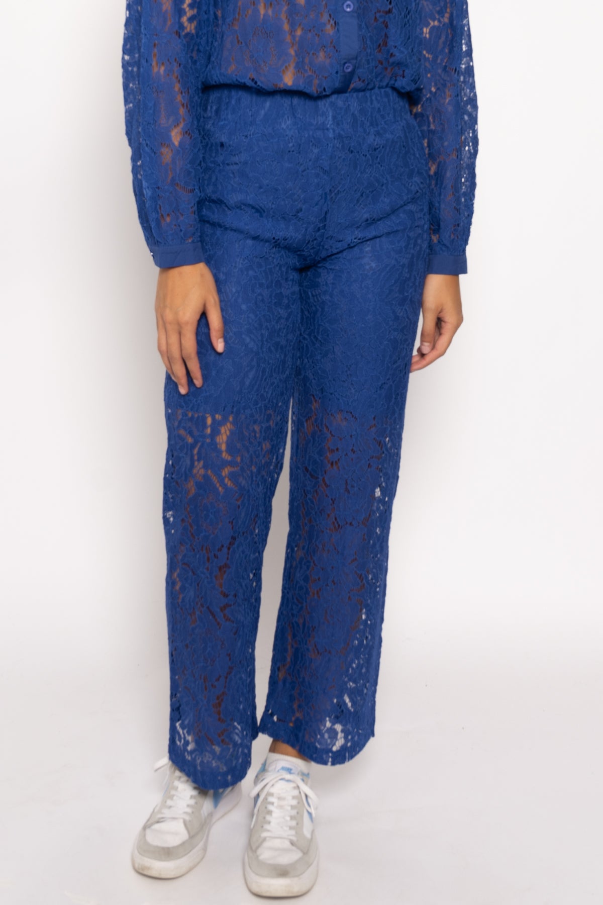 Bristol Lace Pants Royal Blue