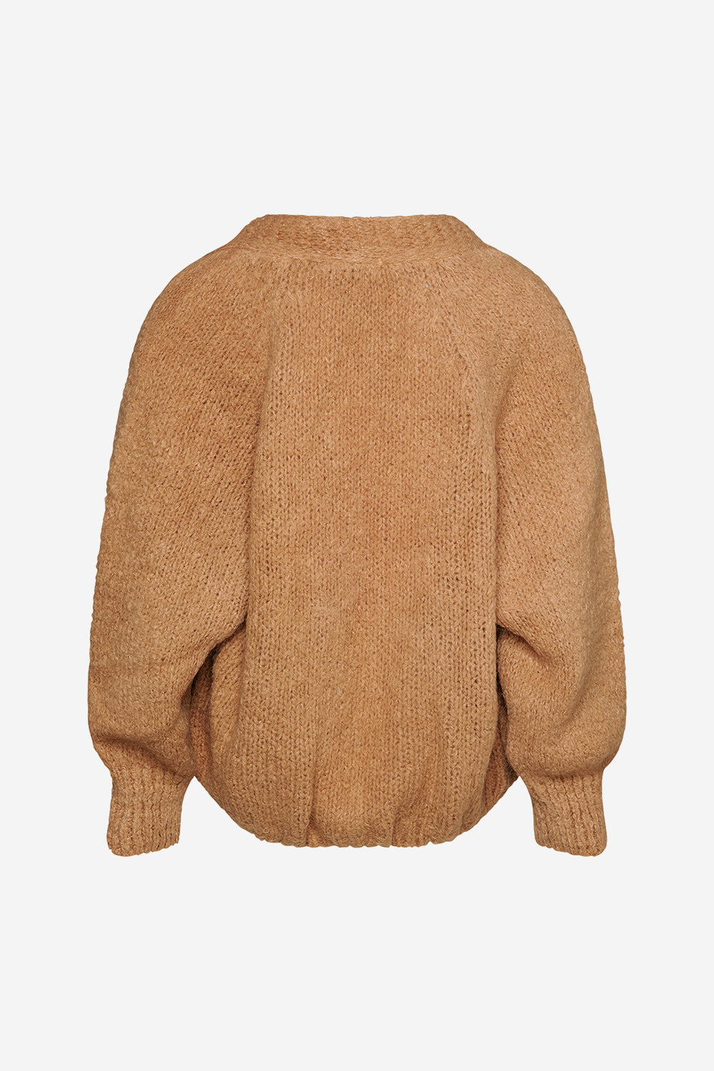 Fora Knit Cardigan Camel