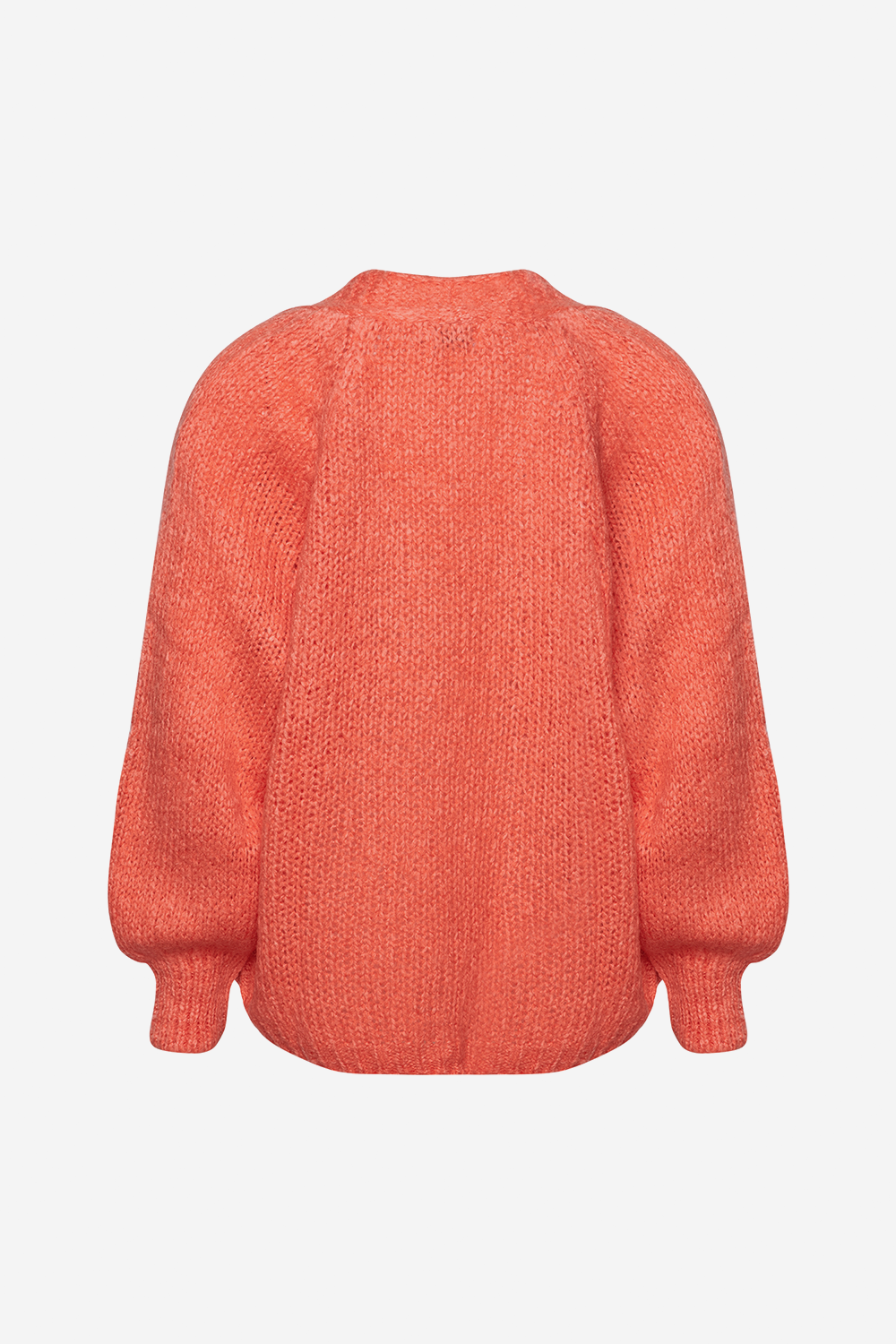 Fora Knit Cardigan Coral