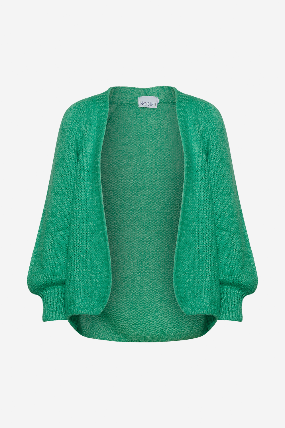 Noellas Fora Knit Cardigan Light Green. Køb Cardigans hos www.noellafashion.dk