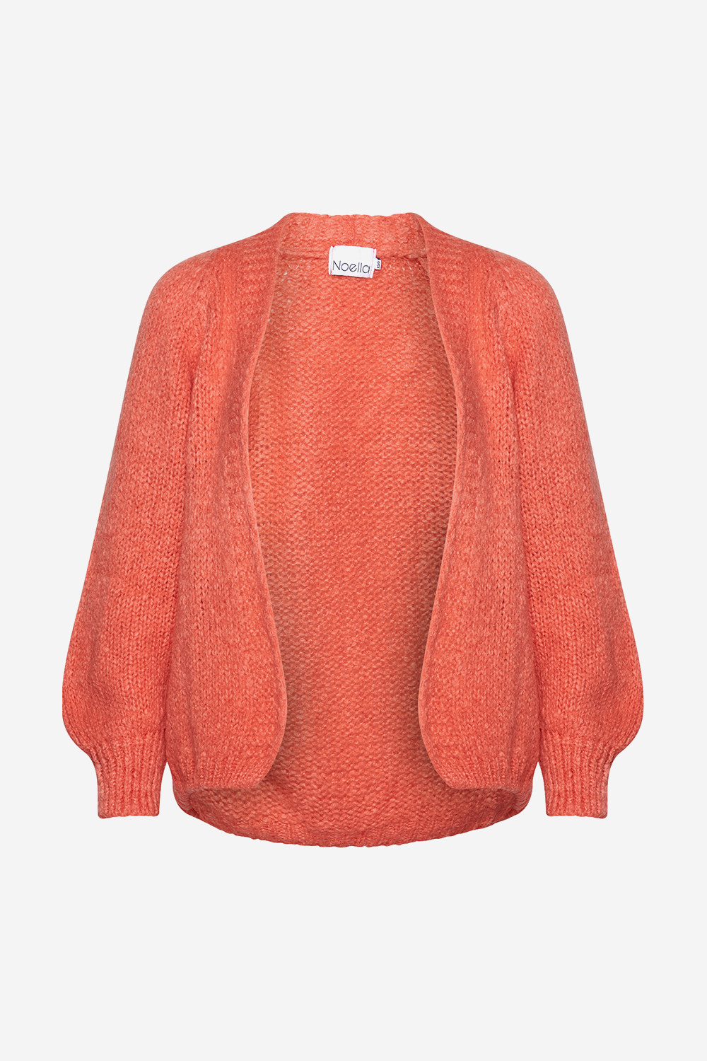 Noellas Fora Knit Cardigan Coral. Køb Cardigans hos www.noellafashion.dk