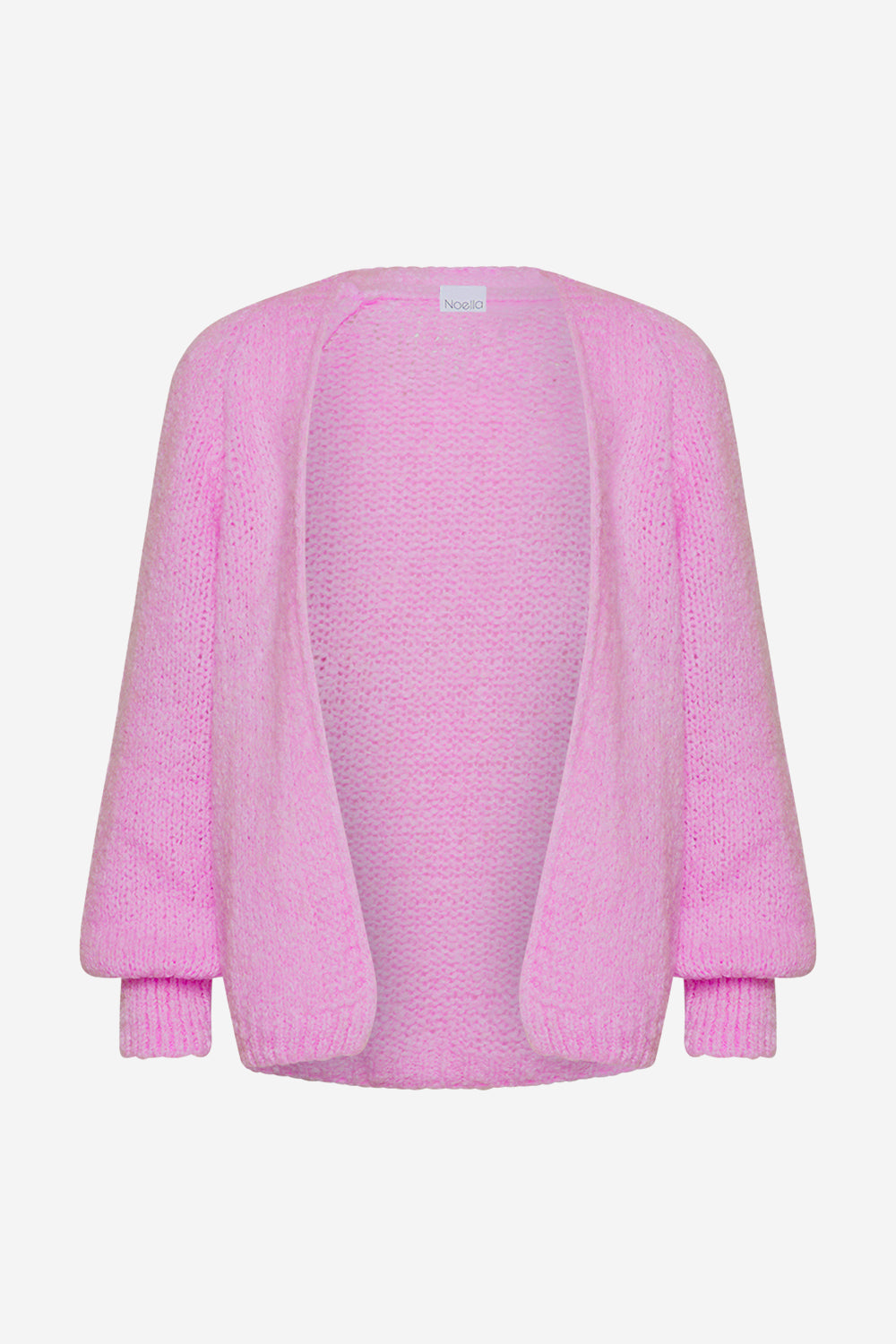 Noellas Fora Knit Cardigan Dark Rose. Køb Cardigans hos www.noellafashion.dk