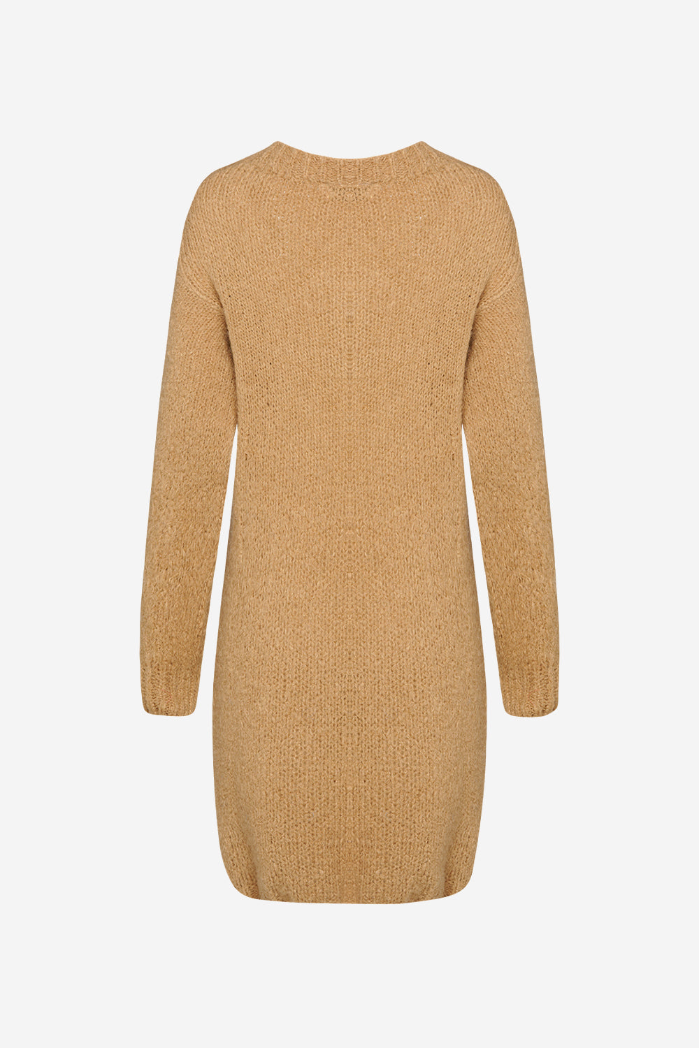 Fora V Dress Nature Brown