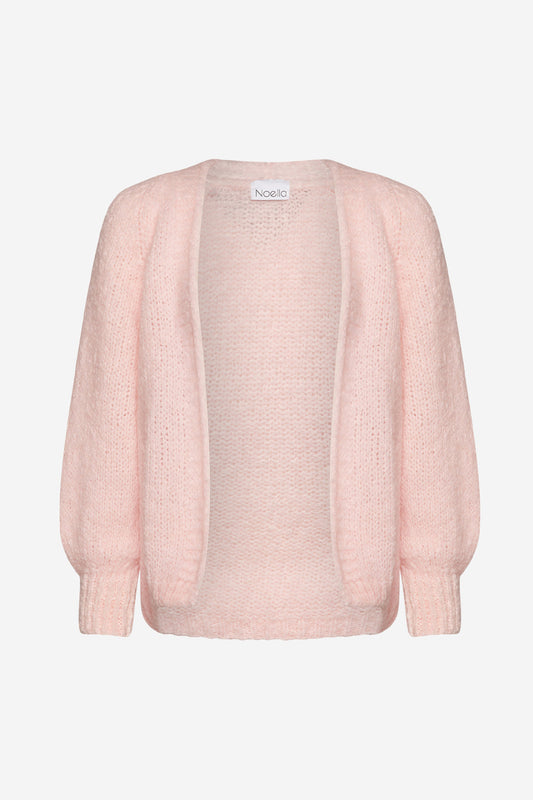 Noellas Fora Knit Cardigan Rose. Køb Cardigans hos www.noellafashion.dk