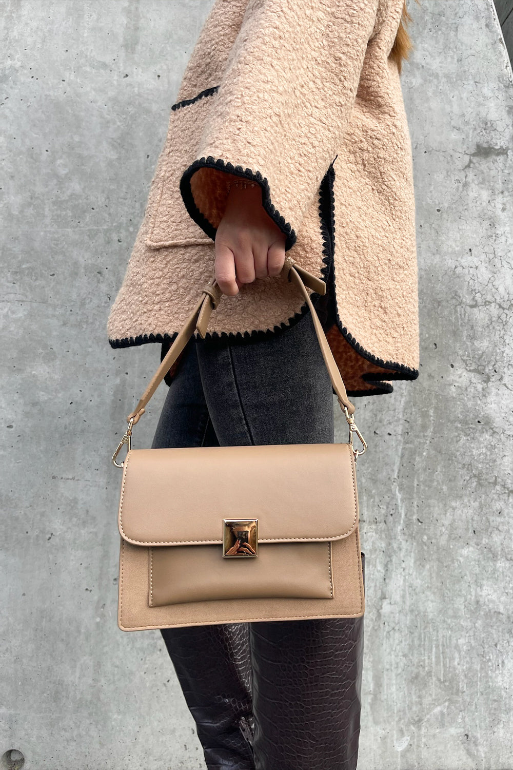 Hanna Bag Beige/Taupe