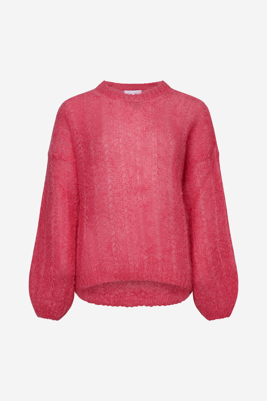 Noellas Hazel Knit Pink. Køb Striktrøjer hos www.noellafashion.dk