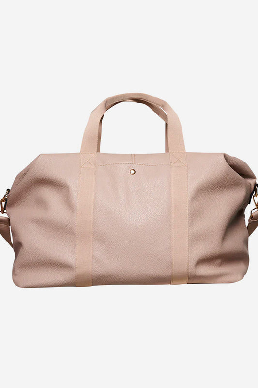 Noellas Holdall Weekend Bag Taupe. Køb Tasker hos www.noellafashion.dk