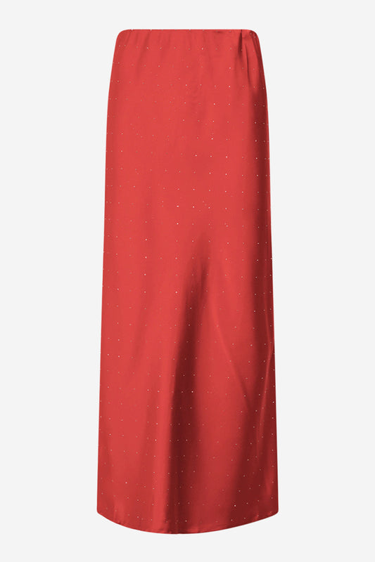 Noellas Julieta Skirt Red. Køb Nederdele hos www.noellafashion.dk