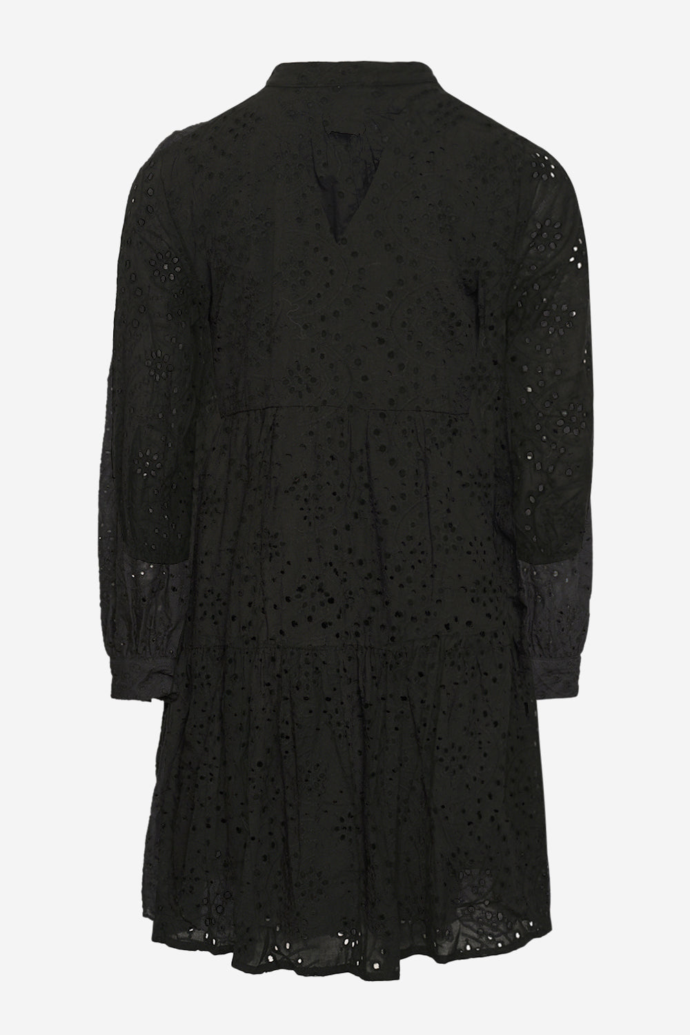 Noellas Imogene Dress Cotton Anglaise Black.