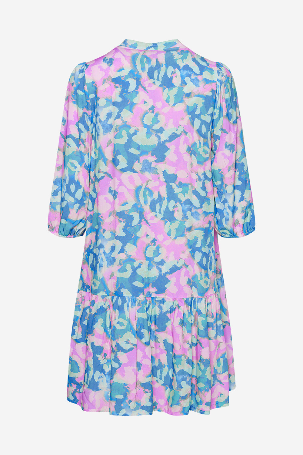 Imogene sh. Dress Lightblue/pink