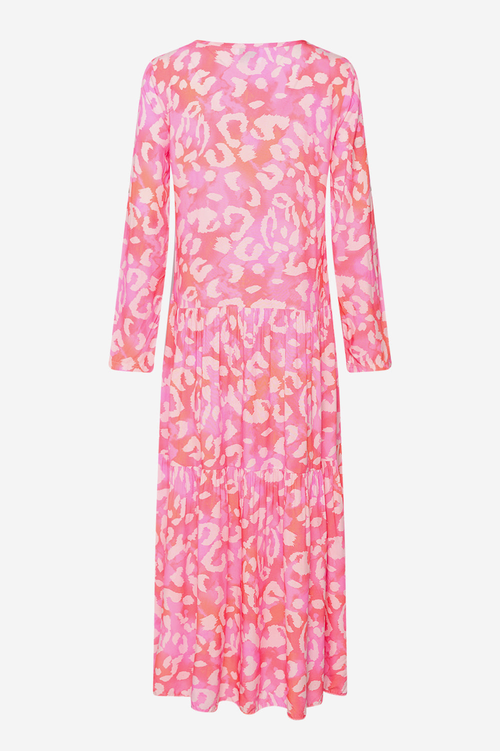 Imogene Long Dress Pink Mix