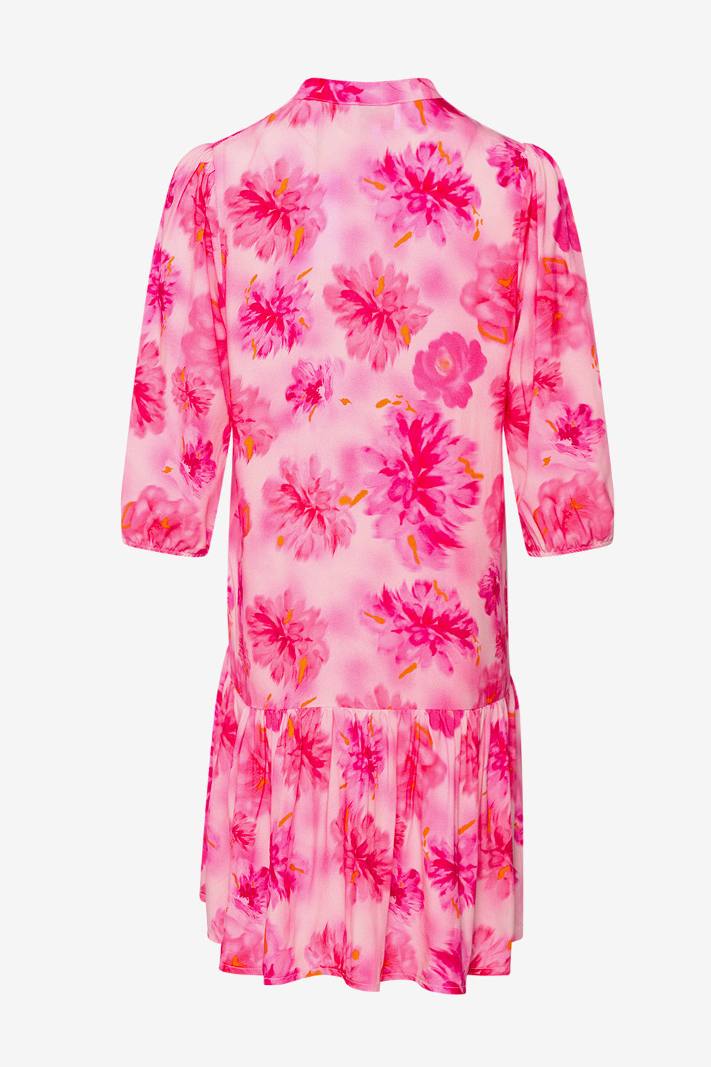Imogene sh. Dress Pink White Flower Mix