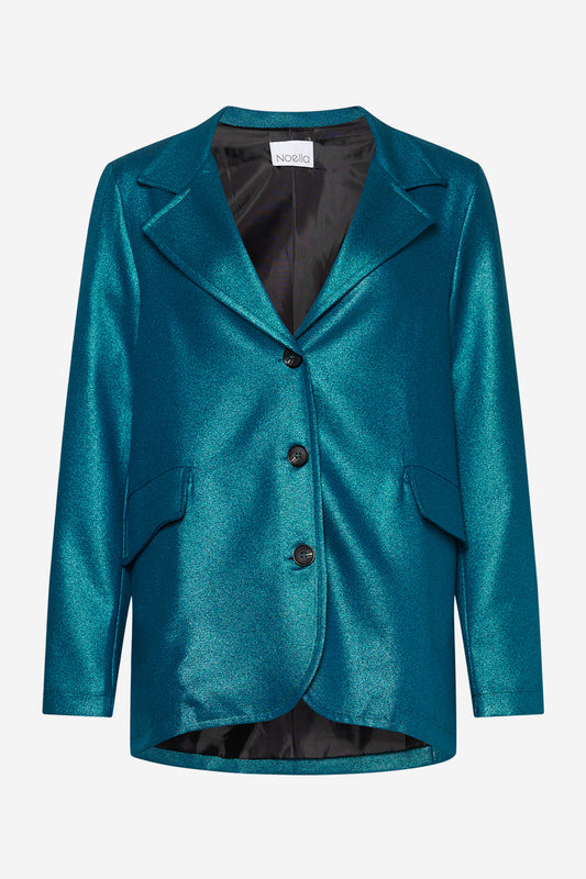 Noellas Tina Blazer Blue. Køb Blazer hos www.noellafashion.dk