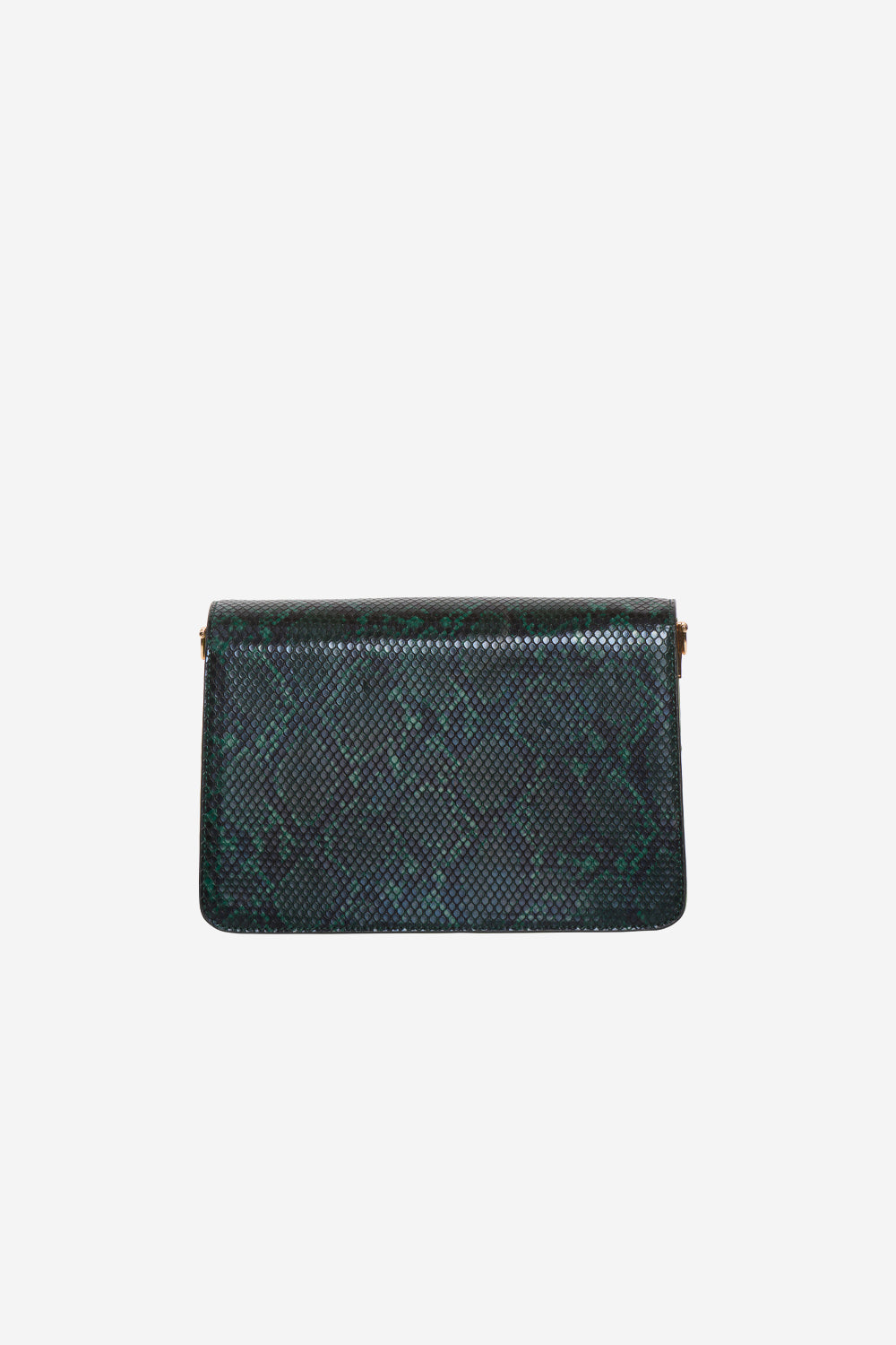 Isla Compartment Bag Green Snake