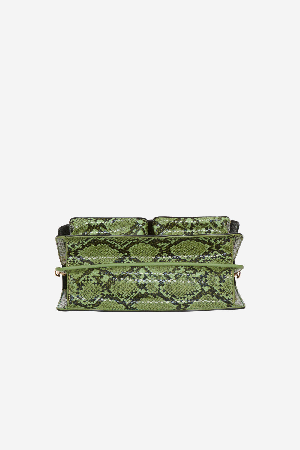 Isla Compartment Bag Green Snake