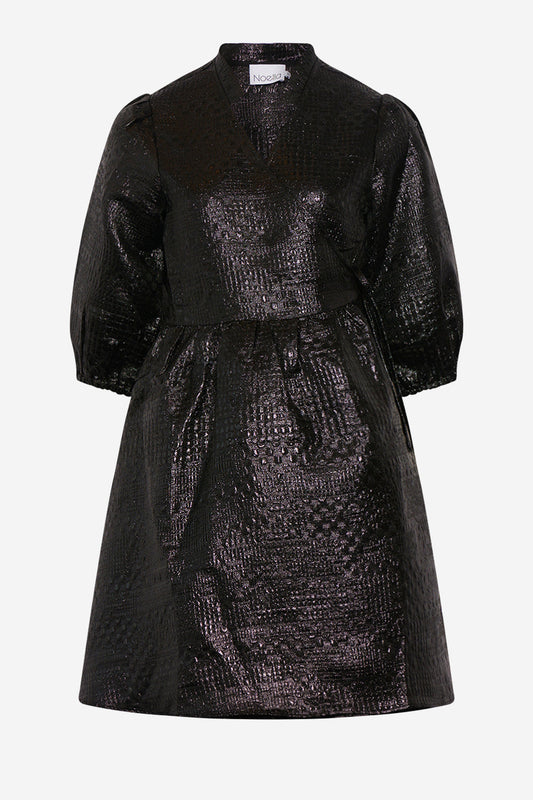 Noellas Jannie Aya Dress Black. Køb Kjoler hos www.noellafashion.dk