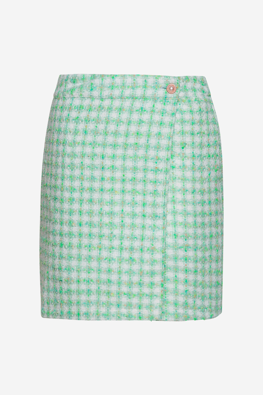 Noellas Jasmine Skirt Lime Mix. Køb Nederdele hos www.noellafashion.dk