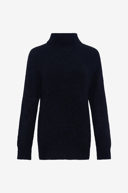 Noellas Jerry Knit Black. Køb Striktrøjer hos www.noellafashion.dk