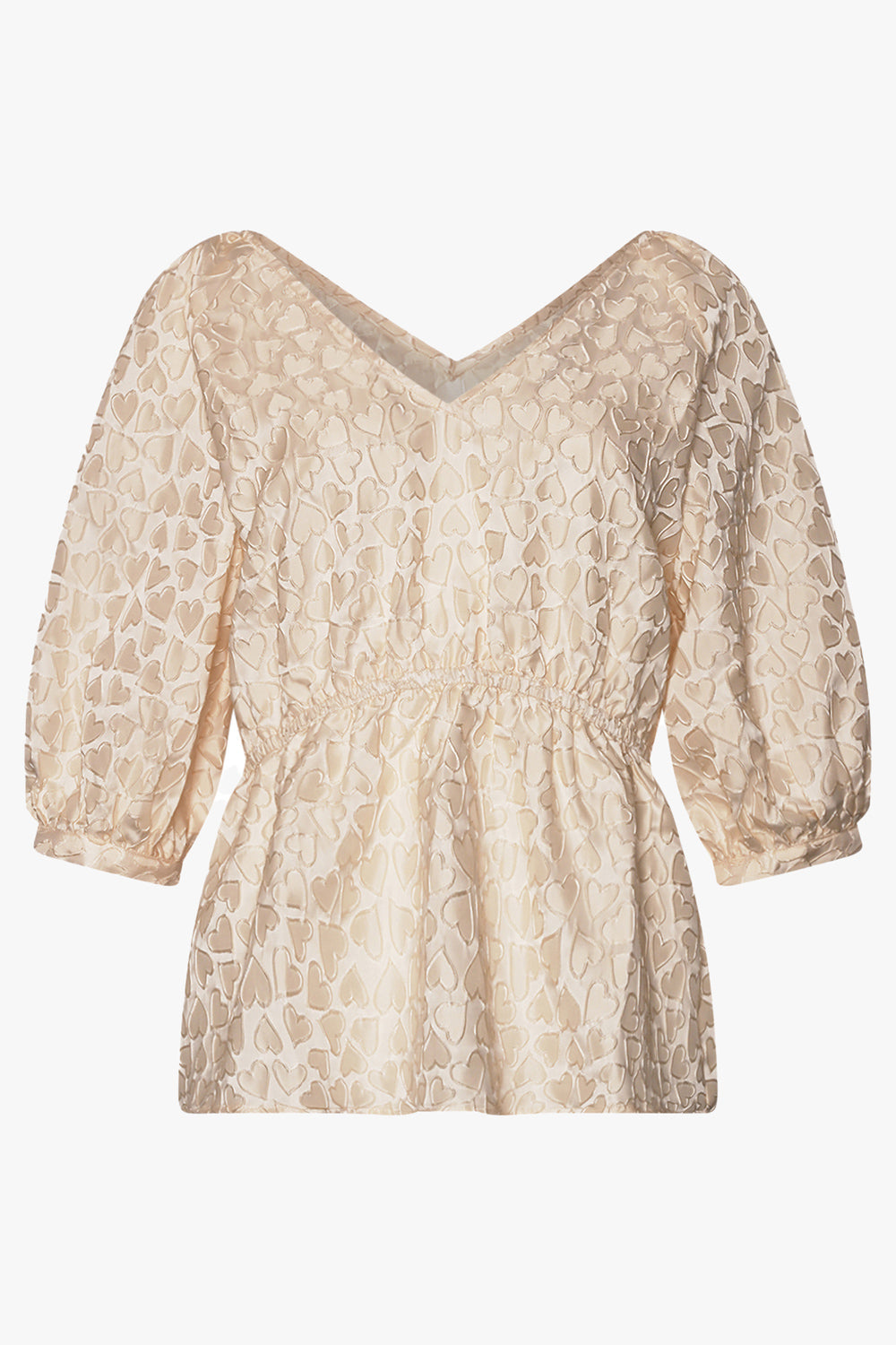 Noellas Jin Blouse Ivory. Køb Bluser hos www.noellafashion.dk