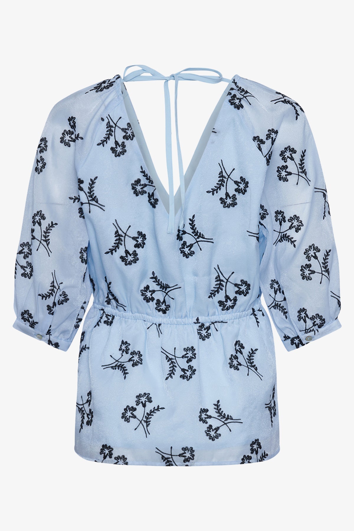 Noellas Jin Blouse Light Blue.