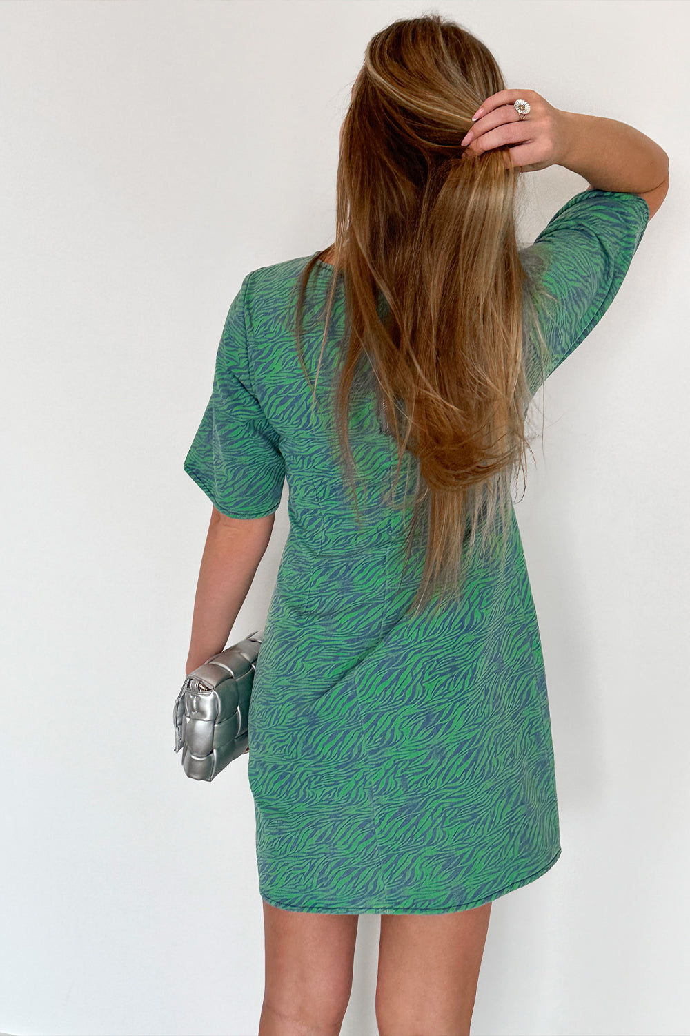 Jordynn Dress Tamari Green Print