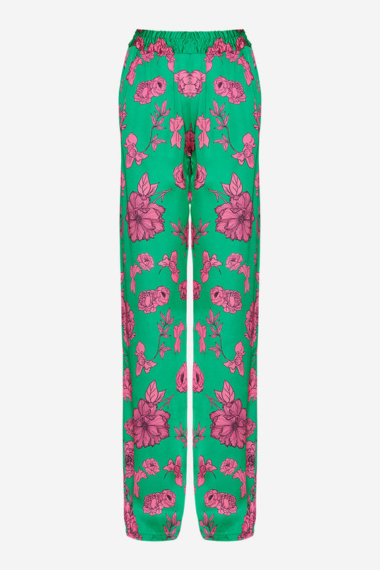 Noellas Johanna Pants Green. Køb Bukser hos www.noellafashion.dk